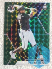 2021 Panini Mosaic Rookie Green Mosaic Jorge Mateo #233